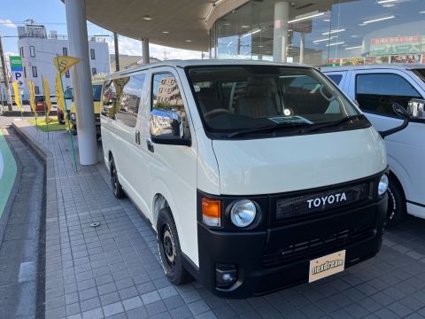 flexdream ハイエース　三郷店　新車ハイエース　入庫しました😎